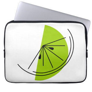 Housse Pour Ordinateur Portable Manche pour ordinateur portable Citrus Lime
