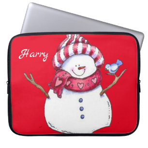 Housse Pour Ordinateur Portable Manche pour ordinateur portable de Noël en néoprèn