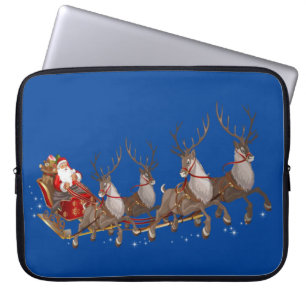 Housse Pour Ordinateur Portable Manche pour ordinateur portable de Noël en néoprèn