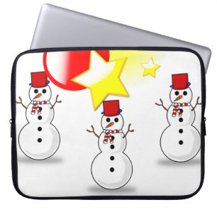 Housse Pour Ordinateur Portable Manche pour ordinateur portable de Noël en néoprèn