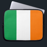 Housse Pour Ordinateur Portable Manche pour ordinateur portable drapeau irlandais<br><div class="desc">Elégant tamis d'ordinateur portable avec Drapeau d'Irlande. Ce produit est personnalisable.</div>