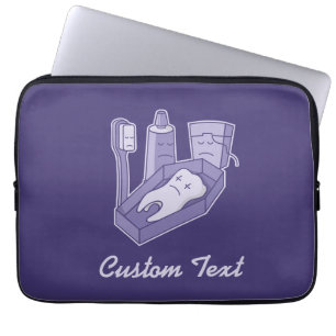 Housse Pour Ordinateur Portable Manche pour ordinateur portable pour dents funérai
