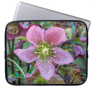 Housse Pour Ordinateur Portable Manche pour ordinateur portable Rose Hellebore Win