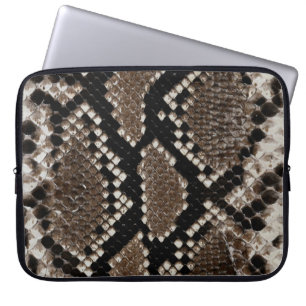 Housse Pour Ordinateur Portable Manche supérieure de la cuisse Python réticulée Fa