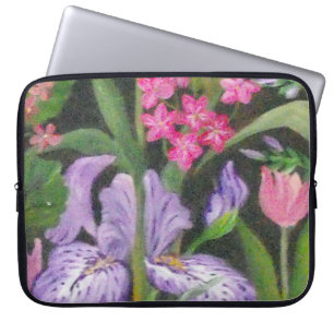Housse Pour Ordinateur Portable Manche supérieure Iris Garden