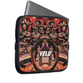 Housse Pour Ordinateur Portable Manches Abstraites (Devant droit)