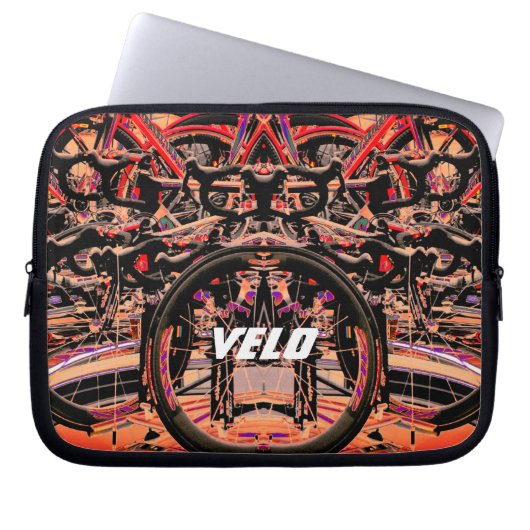 Housse Pour Ordinateur Portable Manches Abstraites (Devant)