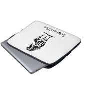 Housse Pour Ordinateur Portable Manches d'ordinateur portable en néoprène Wild and (Devant bas)
