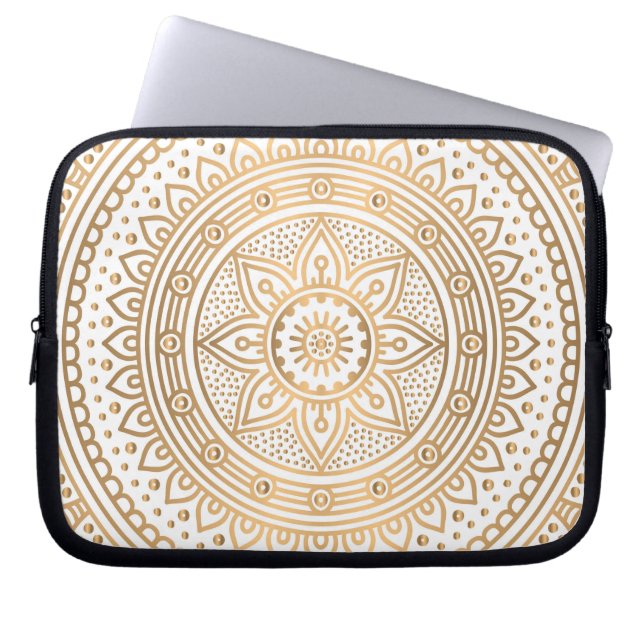 Housse Pour Ordinateur Portable Mandala 1 de luxe (Devant)