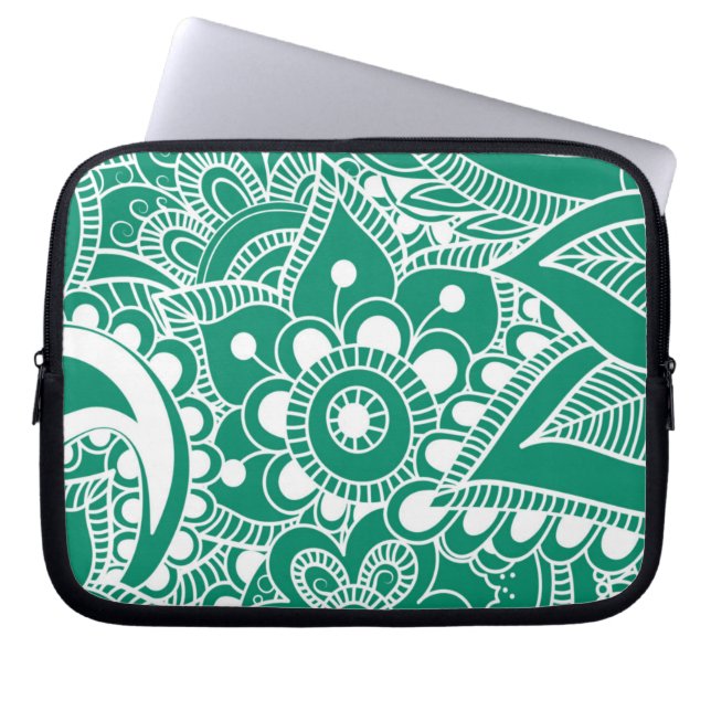 Housse Pour Ordinateur Portable Mandala 48 de luxe (Devant)