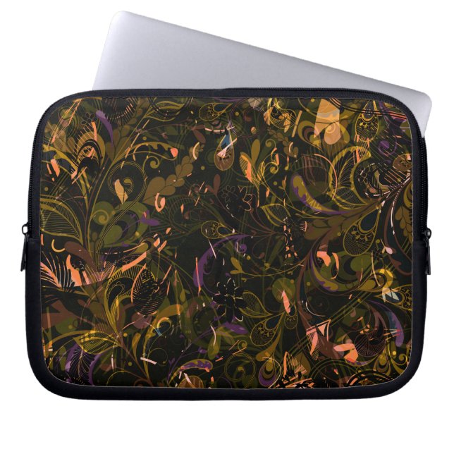 Housse Pour Ordinateur Portable Mandala Abstrait 5 (Devant)
