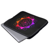 Housse Pour Ordinateur Portable Mandala Design Laptop Case (Devant bas)