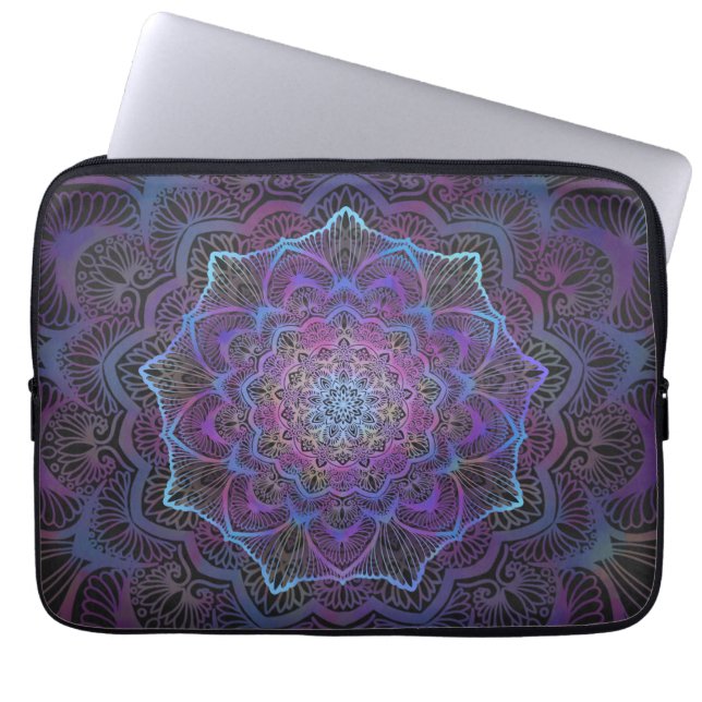 Housse Pour Ordinateur Portable Mandala Mystic Bloom (Devant)
