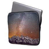 Housse Pour Ordinateur Portable Manière laiteuse au-dessus de Teton grand (devant gauche)