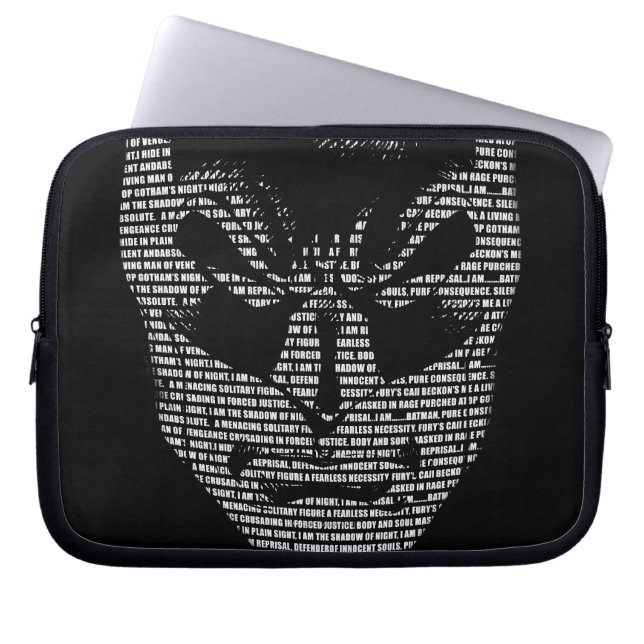 Housse Pour Ordinateur Portable Mantra de Batman Head (Devant)