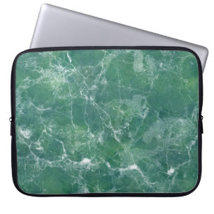 Housse Pour Ordinateur Portable Marbre vert
