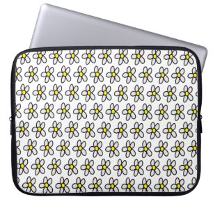 Housse Pour Ordinateur Portable Marguerites