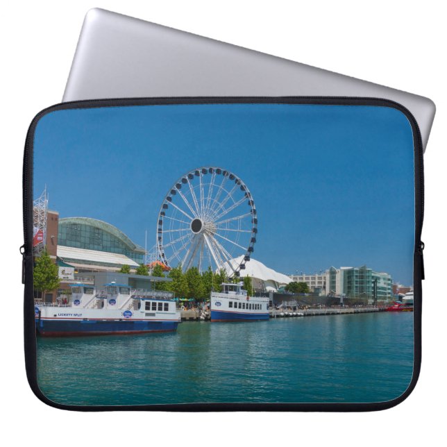 Housse Pour Ordinateur Portable Marine Pier (Devant)
