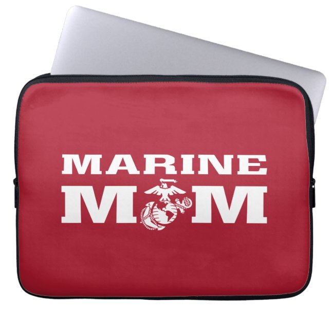 Housse Pour Ordinateur Portable Marines Maman (Devant)