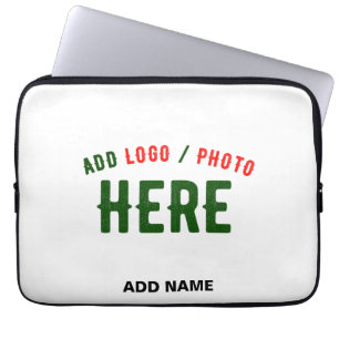 HOUSSE POUR ORDINATEUR PORTABLE MARQUE BLANCHE MODERNE ET PERSONNALISABLE VÉRIFIÉE