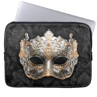 Masque de Venise argenté