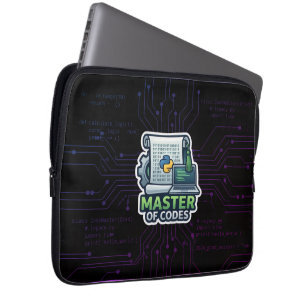 Housse pour ordinateur portable Master of Codes De