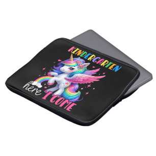 Housse Pour Ordinateur Portable Maternelle j'arrive licorne rentrée scolaire