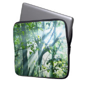 Housse Pour Ordinateur Portable Matin dans la forêt (devant gauche)