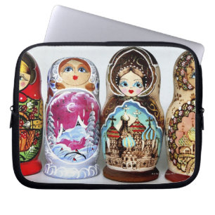 Housse Pour Ordinateur Portable Matryoshkas