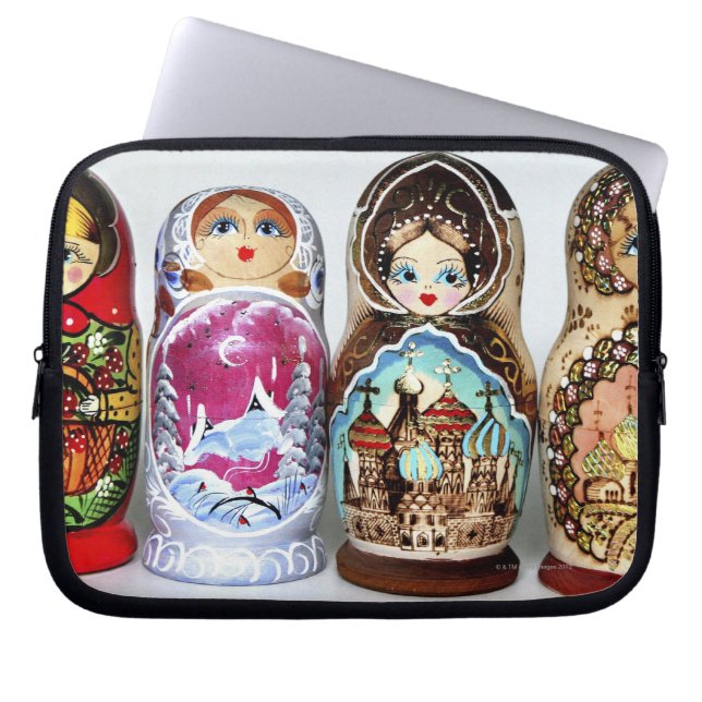 Housse Pour Ordinateur Portable Matryoshkas (Devant)