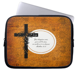 Housse Pour Ordinateur Portable Matthieu 6:10 Portable ou Manche de Portable Netbo