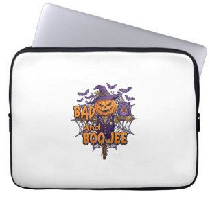 Housse Pour Ordinateur Portable Mauvaise Boo Jee Citrouille Épouvantail Hibou Viol