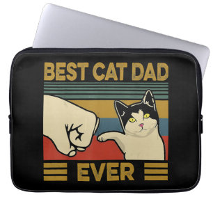 Housse Pour Ordinateur Portable Meilleur père de chat jamais