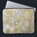 Housse Pour Ordinateur Portable Mélanger floral<br><div class="desc">Mélangez Floral II par Tim OToole. Variété de fleurs jaunes et neutres.</div>