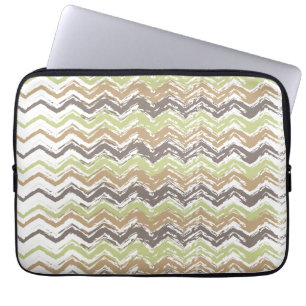 Housse Pour Ordinateur Portable Melon Brandy Scribble ZigZag Motif
