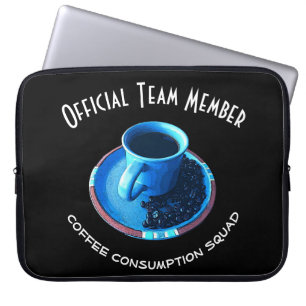 Housse Pour Ordinateur Portable Membre de l'équipe du peloton de consommation d
