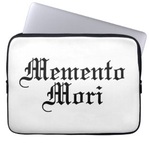 Housse Pour Ordinateur Portable Memento Mori - Phrase latine