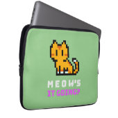Housse Pour Ordinateur Portable Meow's It Going (Devant droit)