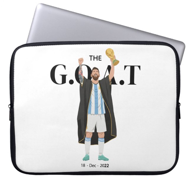 Housse Pour Ordinateur Portable Messi World Cup Champion  (Devant)