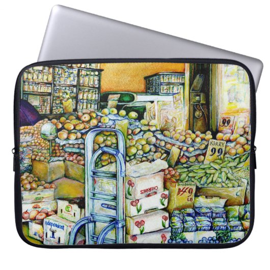 Housse Pour Ordinateur Portable Mettre à mal la gentrification artistique (Devant)