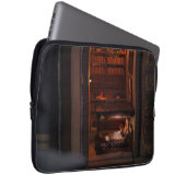 Housse Pour Ordinateur Portable Miniature livre nook diorama - lecture au lit (Devant droit)