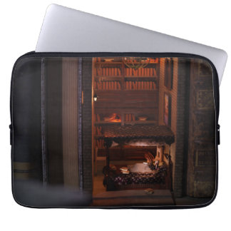 Housse Pour Ordinateur Portable Miniature livre nook diorama - lecture au lit