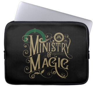 Housse Pour Ordinateur Portable MINISTÈRE vintage DE MAGIC™ Graphic