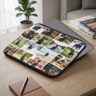 Housse Pour Ordinateur Portable modèle de collage photo personnalisé 16