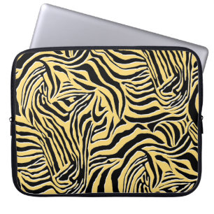 Housse Pour Ordinateur Portable Modèle zèbre sans couture, animal. papier peint, a