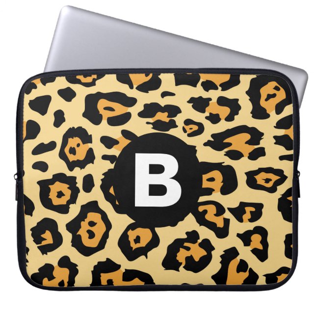 Housse Pour Ordinateur Portable Modern Cheetah Spots Pattern (Devant)