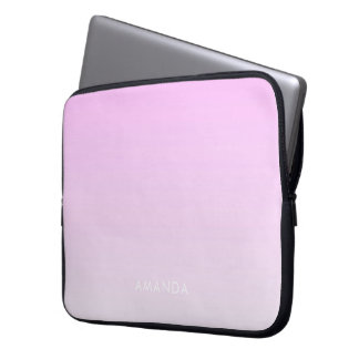 Housse Pour Ordinateur Portable Moderne Gradients Pink Minimaliste Personnaliser