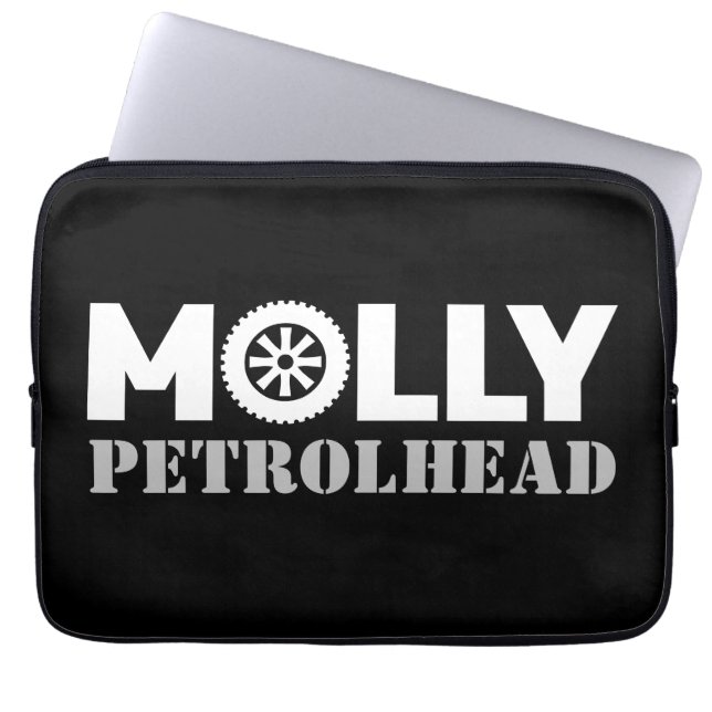 Housse Pour Ordinateur Portable Molly Petrol Head (Devant)