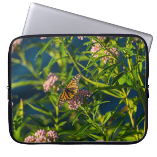 Housse Pour Ordinateur Portable Monarque Et Milkweed