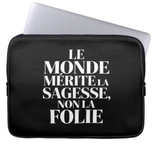 Housse Pour Ordinateur Portable Monde sans stabilité -> Monde sans stabilité is al